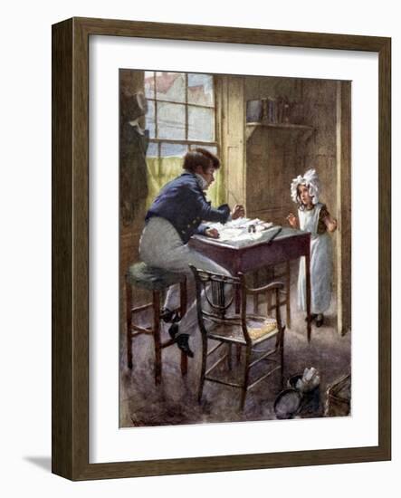 Charles Dickens 's 'The Old Curiosity Shop-Harold Copping-Framed Giclee Print