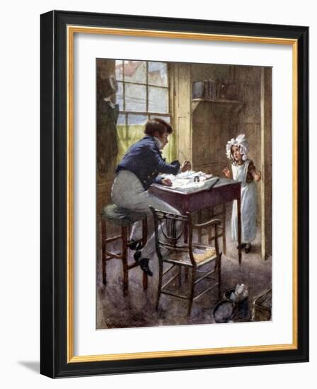 Charles Dickens 's 'The Old Curiosity Shop-Harold Copping-Framed Giclee Print