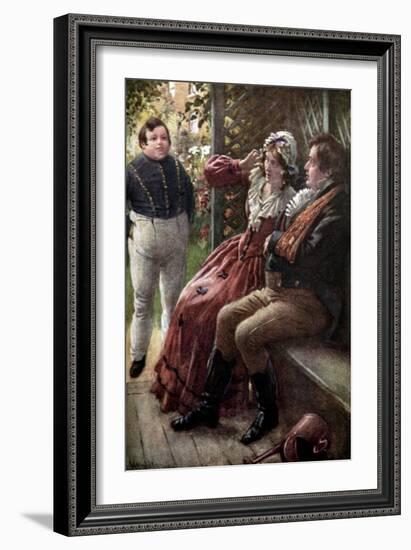 Charles Dickens 's 'The Pickwick Papers'-Harold Copping-Framed Giclee Print