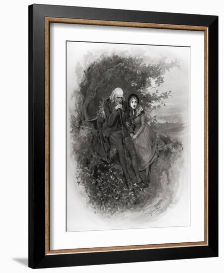 Charles Dickens 's 'The-Frederick Barnard-Framed Giclee Print