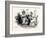 Charles Dickens Sketches by Boz Mrs. Bloss and Mis. Tibbs-George Cruikshank-Framed Giclee Print