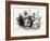 Charles Dickens Sketches by Boz Mrs. Bloss and Mis. Tibbs-George Cruikshank-Framed Giclee Print