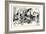 Charles Dickens Sketches by Boz Tureens of Soup are Emptied with Awful Rapidity-George Cruikshank-Framed Premium Giclee Print