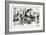 Charles Dickens Sketches by Boz Tureens of Soup are Emptied with Awful Rapidity-George Cruikshank-Framed Premium Giclee Print