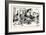 Charles Dickens Sketches by Boz Tureens of Soup are Emptied with Awful Rapidity-George Cruikshank-Framed Premium Giclee Print