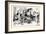 Charles Dickens Sketches by Boz Tureens of Soup are Emptied with Awful Rapidity-George Cruikshank-Framed Premium Giclee Print