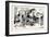 Charles Dickens Sketches by Boz Tureens of Soup are Emptied with Awful Rapidity-George Cruikshank-Framed Giclee Print