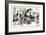 Charles Dickens Sketches by Boz Tureens of Soup are Emptied with Awful Rapidity-George Cruikshank-Framed Giclee Print