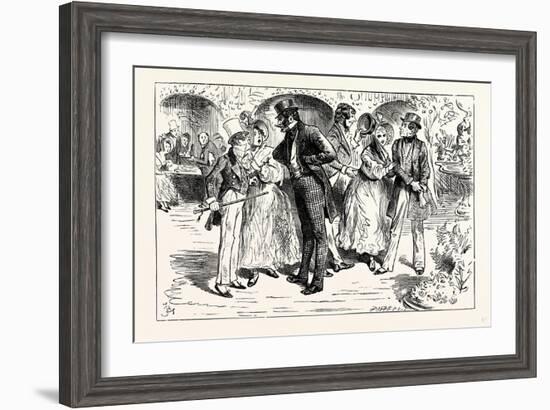 Charles Dickens Sketches by Boz What Do You Mean by That Scoundrel ? Exclaimed Mr. Samuel Wilkins-George Cruikshank-Framed Giclee Print