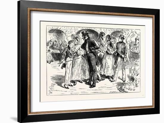 Charles Dickens Sketches by Boz What Do You Mean by That Scoundrel ? Exclaimed Mr. Samuel Wilkins-George Cruikshank-Framed Giclee Print