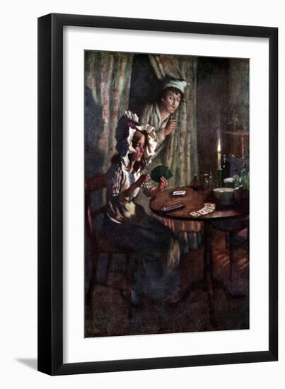 Charles Dickens - 'The Old Curiosity Shop'-Harold Copping-Framed Giclee Print