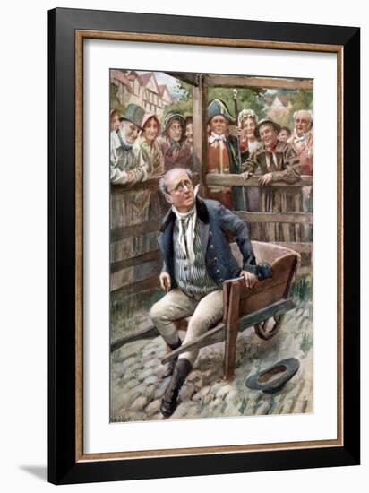 Charles Dickens 'The Pickwick Papers'-Harold Copping-Framed Giclee Print