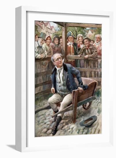 Charles Dickens 'The Pickwick Papers'-Harold Copping-Framed Giclee Print