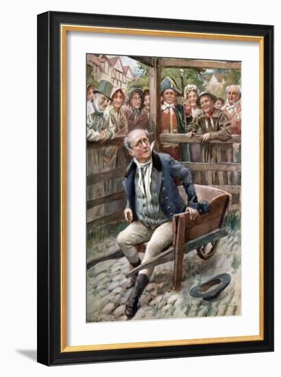 Charles Dickens 'The Pickwick Papers'-Harold Copping-Framed Giclee Print