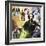 Charles Dickens with His Characters-Ralph Bruce-Framed Giclee Print