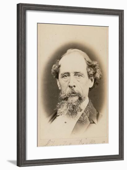 Charles Dickens-null-Framed Photographic Print