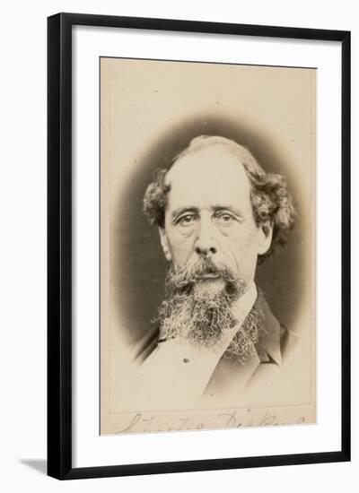 Charles Dickens-null-Framed Photographic Print