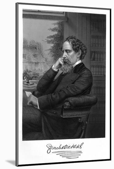 Charles Dickens-Alonzo Chappel-Mounted Photographic Print