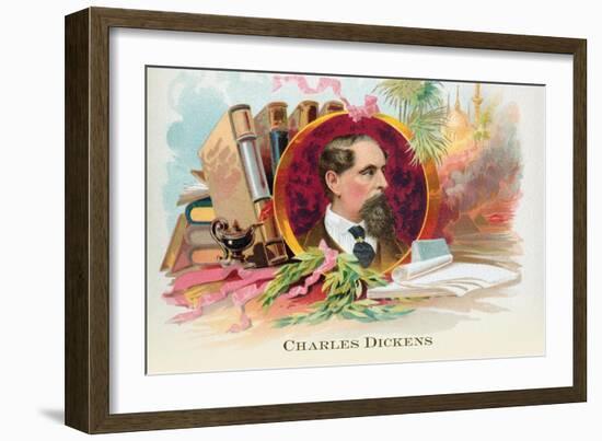 Charles Dickens-null-Framed Art Print