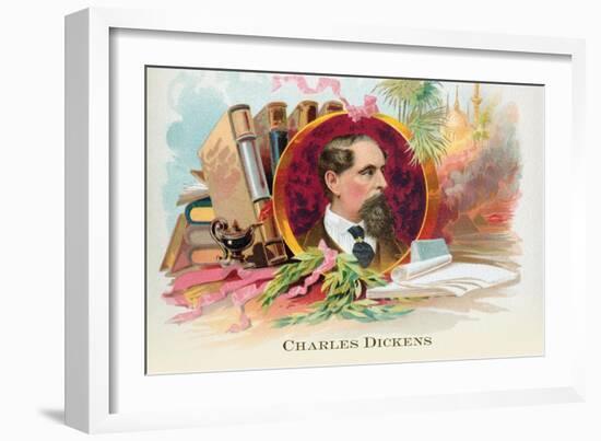 Charles Dickens-null-Framed Art Print