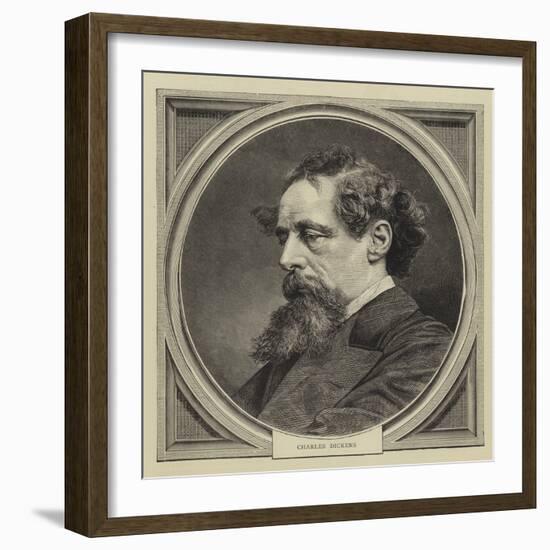 Charles Dickens-null-Framed Giclee Print