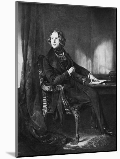 Charles Dickens-Daniel Maclise-Mounted Giclee Print