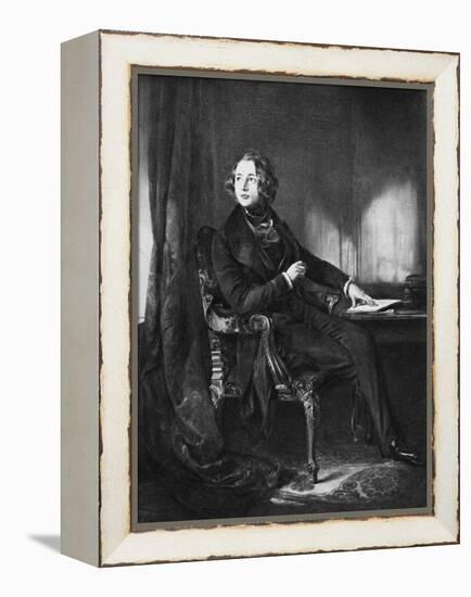 Charles Dickens-Daniel Maclise-Framed Premier Image Canvas