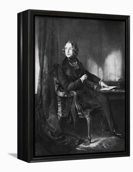 Charles Dickens-Daniel Maclise-Framed Premier Image Canvas