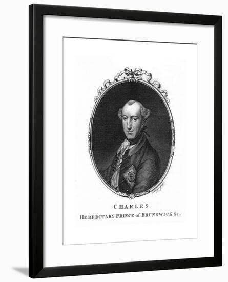 Charles, Duke of Brunswick, Luneburg and Wolfenbuttel-Taylor-Framed Giclee Print