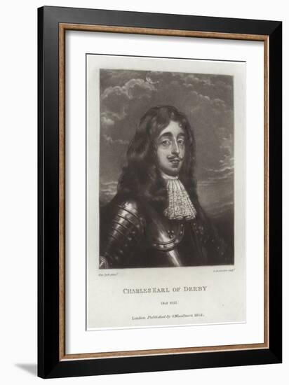 Charles, Earl of Derby-Sir Anthony Van Dyck-Framed Giclee Print