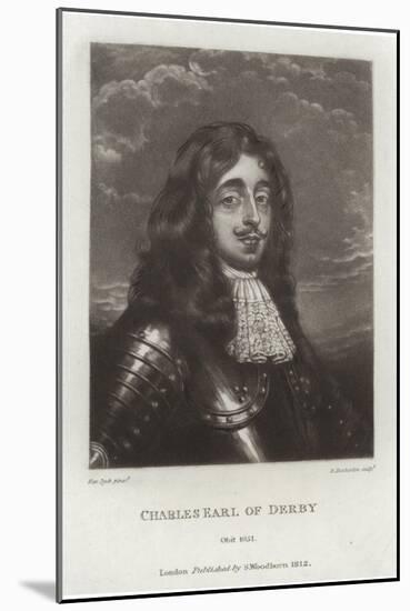 Charles, Earl of Derby-Sir Anthony Van Dyck-Mounted Giclee Print