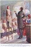 His Grace at Going Saluted All Round, Which Mother Took Delightedlie-Charles Edmund Brock-Framed Giclee Print
