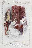 They Solaced Their Wretchedness by Duets After Supper'. Illustration To 'Pride and Prejudice'-Charles Edmund Brock-Framed Giclee Print