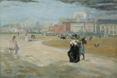 Dieppe, 1895 (Oil on Canvas)-Charles Edward Conder-Giclee Print