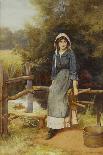 A Country Beauty-Charles Edward Wilson-Giclee Print