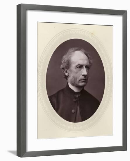 Charles Ellicott, English Theologian and Bishop of Gloucester and Bristol-null-Framed Photographic Print