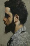 Portrait of Edouard Manet (1832-83) circa 1880-Charles Émile Carolus-Duran-Framed Giclee Print