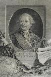 Charles Gravier (1719-1787), comte de Vergennes, ministre d'Etat des Affaires étrangères en 1774-Charles-Etienne Gaucher-Laminated Giclee Print