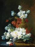 Still-Life of Christmas Roses-Charles Etienne Guerin-Framed Giclee Print