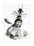 Chief of the Charruas from 'Pitoresque and Historical Trip to Brazil' by Jean Baptiste Debret, 1834-Charles Etienne Pierre Motte-Giclee Print