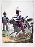 Uniform of a Regiment of Dragoons of the Royal Guard, France, 1823-Charles Etienne Pierre Motte-Giclee Print