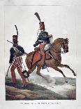 Uniform of the Royal Foot Gendarmes, France, 1823-Charles Etienne Pierre Motte-Giclee Print