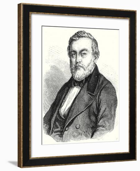 Charles Etzel Creator of the Railways of Wurtemberg-null-Framed Giclee Print