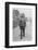 Charles Evans Hughes walking from Union Station Washington DC, 1913-7-Harris & Ewing-Framed Photographic Print