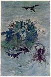 Macbeth, Act I Scene III: The Three Witches: "So Wither'd and Wild in Their Attire"-Charles Folkard-Art Print