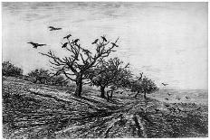 The Seashore Near Villerville, 1875-Charles François Daubigny-Framed Giclee Print