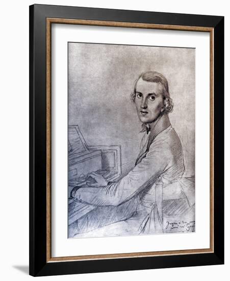 Charles François Gounod --Jean Auguste Dominique Ingres-Framed Giclee Print