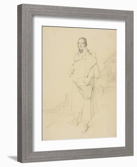 Charles François Mallet, Civil Engineer, 1809-Jean Auguste Dominique Ingres-Framed Giclee Print