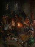 Glass Blowers of Murano, 1886-Charles Frederic Ulrich-Framed Giclee Print