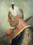 A Maori Warrior-Charles Frederick Goldie-Premier Image Canvas